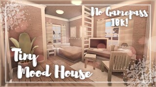 Tiny Mood House | No Game pass | 10k | Roblox | Bloxburg | Speed build & Tour | Tapioca