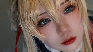 Violet Evergarden ||hướng dẫn trang điểm cos|||Violet