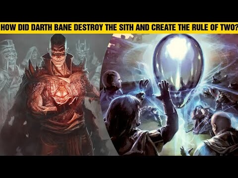 How Did Darth Bane Destroy The Sith And Create The Rule Of Two? | Star Wars Lore Explained #shorts