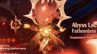 [Genshin Impact] Demo Karakter "Genshin Impact" - "Abyss Singer · Abyss Fire: Old Paper Gold Rush"