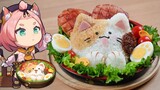 Genshin Impact Recipe: The Cutest Food Ever, "Invigorating Kitty Meal" | 原神 稲妻料理 「活力にゃんこ飯」再現