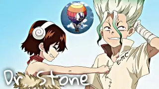 Making Hot Air Ballon in Stone World?! | Dr. Stone: Ryuusui Funny Moments