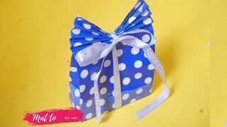 Cách làm túi đựng quà bằng giấy cực dễ - Cách Gấp Hộp Quà đơn giản Gấp giấy Origami