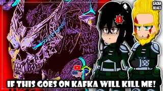 Kaiju No:8 react to Kafka Hibino VS Isao/Future | JAKDF Reacts | +Manga Spoilers - Gacha React🪖Part4