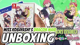 Miss Kobayashi's Dragon Maid: Burst Forth!! Choro-Gon Breath (PS4/Switch) Unboxing