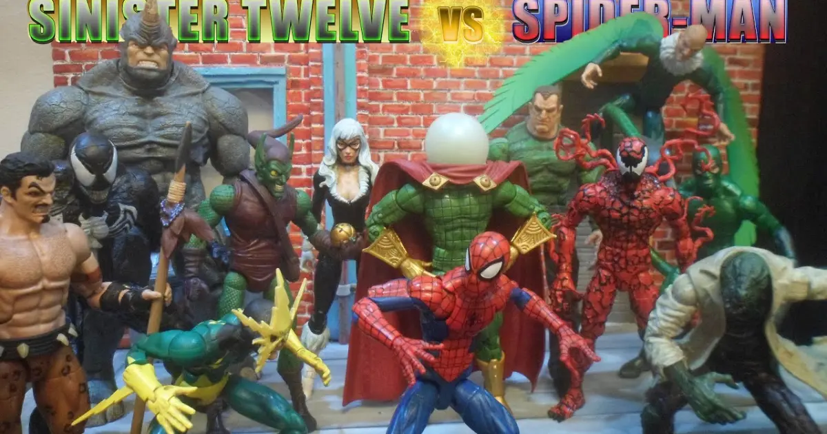 Spider-Man vs Sinister Twelve (STOP MOTION) - Bilibili