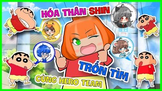 KAMUI TROLL TRỐN TÌM TRONG NHÀ SHIN | THỬ THÁCH TROLL TRỐN TÌM HERO TEAM TRONG MINI WORLD | Kamui TV