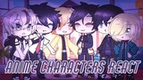 anime characters react to each other [1/3](haikyuu; yuri on ice; demon slayer + more)