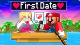 Mario And Peach ROMANTIC KISS?! | Minecraft Super Mario | [199]
