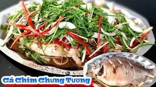 Cách làm món Cá Chim Chưng Tương Hột chuẩn vị nhà hàng || Cùng Bạn Vào Bếp