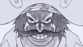 วิธีการวาด Gol D Roger จาก One Piece Gol D Roger วาดทีละขั้นตอน กวดวิชา