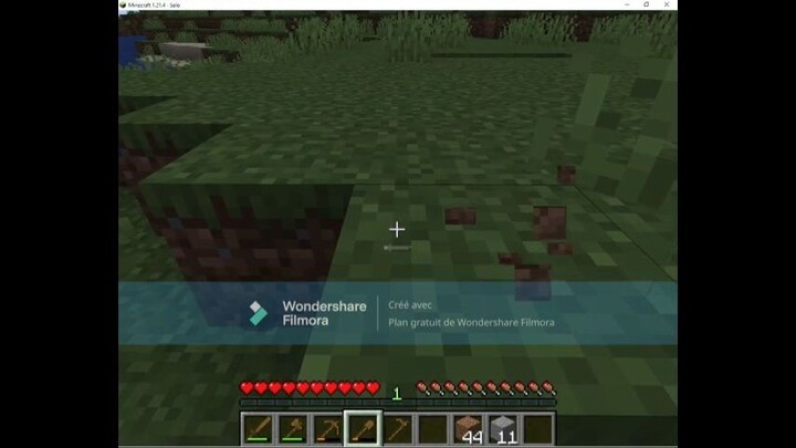épisode 1 sur minecraft