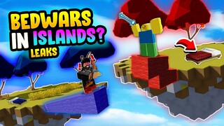 NEW* BEDWARS UPDATE leaks!! in Roblox Islands/BedWars