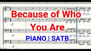 Because of Who You Are | Piano | Accompaniment | SATB