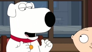 It doesn't matter, we have some cute little clips of Stewie and his interaction with Dog Dumpling