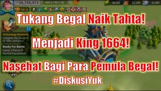 Tukang Begal Jadi King 1664?! Nasehat Dari Sesepuh Begal Ke Begal Pemula! Rise of Kingdoms Indonesia