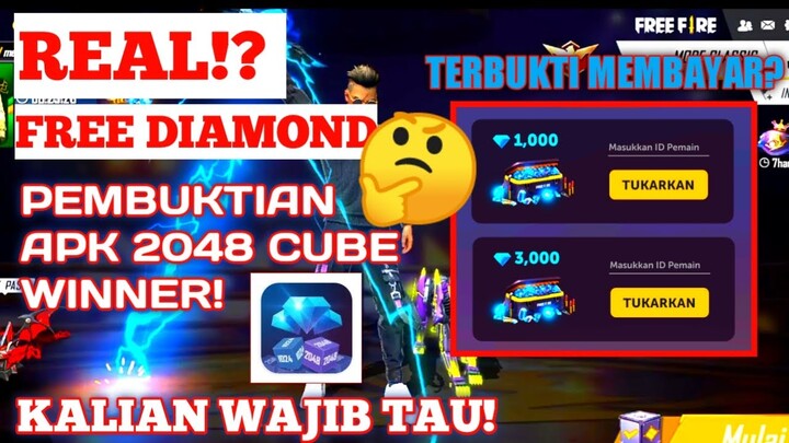 Terbukti Membayar!? Dapat 1K dan 3K Diamond FF | Aplikasi Penghasil Diamond Free Fire 2021