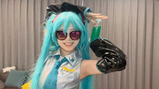 ☆Vegetable juice☆ po pi po ☆ Let's exercise with Miku (really