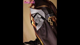 DokiDoki-SR Game Genshin Impact Cosplay Zhongli Rex Lapis Costume Zhong Li