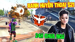 [Free Fire] Trận Đấu Quyết Định Lên Rank Huyền Thoại Mùa 21 Sau Hơn 24h Chưa Ngủ | Lưu Trung TV