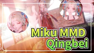 [Miku MMD] Quạ đen trên bầu trời & Qingbei