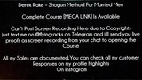 Derek Rake Course Shogun Method For Married MenCourse Download