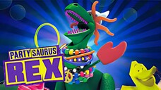 "Get Ready to Party! 🎉 Dive into Fun with Partysaurus Rex!"