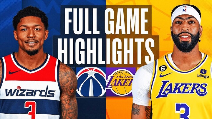 LAKERS vs WIZARDS FULL GAME HIGHLIGHTS | December 4, 2022 | Lakers vs Wizards Highlights NBA 2K23