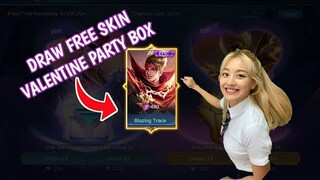 How to get free twilight ticket to draw Epic skin Valentine party box in Mobile Legends