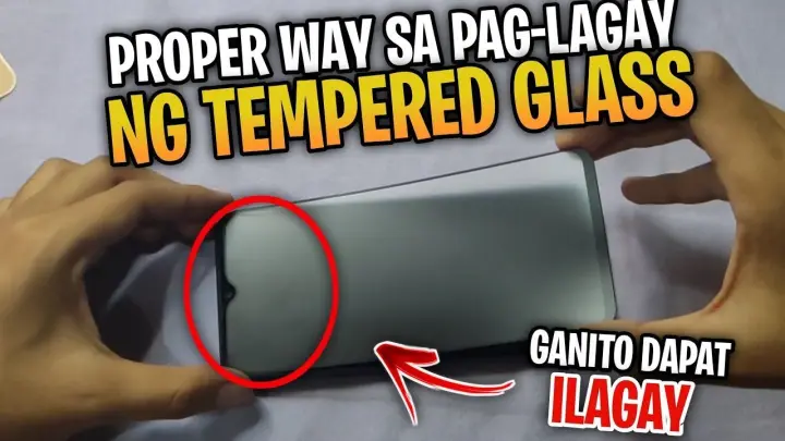 Paano mag PALIT o MAG LAGAY ng TEMPERED GLASS sa PHONE MO || SULID TIPID TIPS!!
