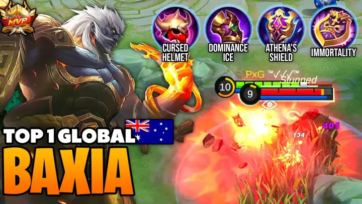 TOP 1 BAXIA BEST BUILD TANKY HYPER CARRY - Build Top 1 Global Baxia - Mobile Legends [MLBB]