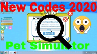 Pet Simulator 2021!    3 NewCode