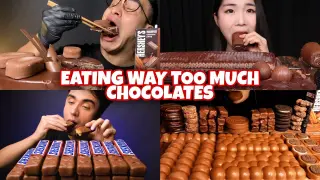 Mukbangers Eating Too Much Chocolates! 🙀🙀🙀
