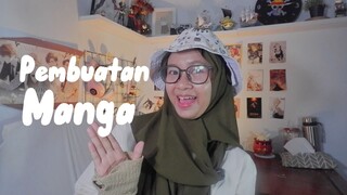 Oh jadi gini proses pembuatan manga~!