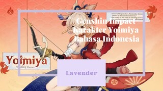 【FANDUB INDONESIA】Genshin Impact - Karakter Yoimiya