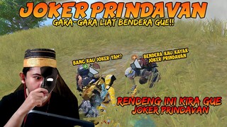 DI KIRA JOKER DARI PRINDAVAN GARA2 LIAT BENDERA GUE,RENDENG INI KAGET LIAT SKILL GUE!! | PUBG Mobile