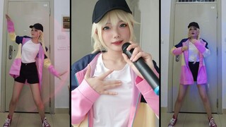 【派对浪客诸葛孔明】op真人版! 月见英子cos~