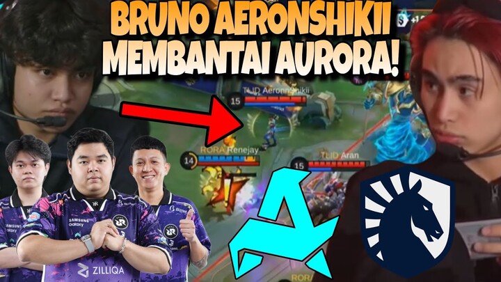 BRUNO AERONSHIKII TERLALU PANAS !! 2 GAME MATI 0 COK !! LIQUID VS AURORA MATCH 2 - SWISS STAGE DAY 6