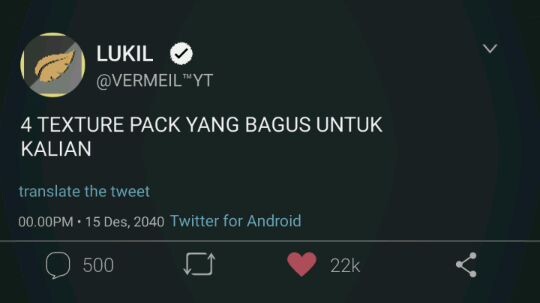 4 TEXTURE PACK BAGUS UNTUK KALIAN