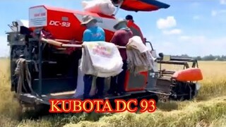 Máy Gặt Đập Liên Hợp KUBOTA 93 l Máy Cắt Lúa