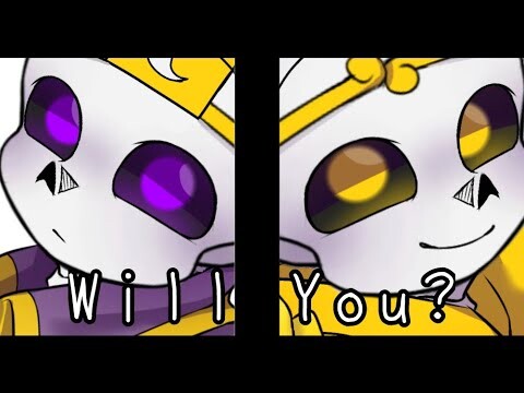 Will you? [MEME] + It's too late [MEME] |ft. Dreamtale brothers| Nightmare & Dream