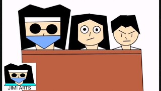 ANONG ROW KAYO? ROW 2 AKO. HAHAHA | PINOY ANIMATION | JIMI ARTS