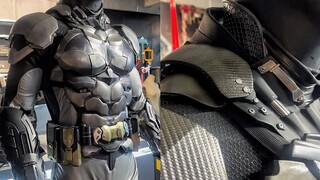 Arkham Knight Batman soft armor full set structure display, work hard together and make progress tog