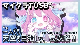 【マイクラ TUSB】ひとりでも島攻略、農業しながら上をめざすのだ！！【夢月ロア】