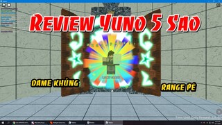 Review Yuno 5 Sao Units Hill Dame Khủng Hơn Frieze 6 Sao | ALL STAR TOWER DEFENSE