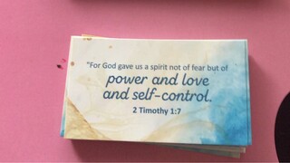 Love Notes From God- Words of Peace over fear & anxiety  Day 2