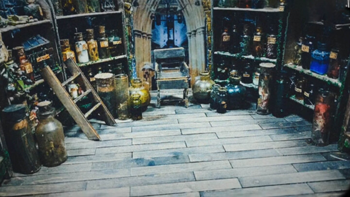 [Phiên bản thu nhỏ] Văn phòng của Giáo sư Snape