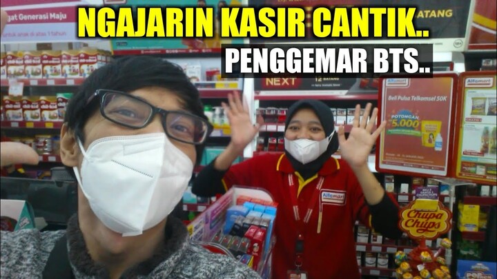 PRANK ALFAMART TERBARU 2022 ! NGAJARIN KASIR CANTIK BAHASA JEPANG ! 100% KOCAK ABIS