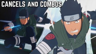 Asuma Sarutobi Combos and Cancels - Naruto Ultimate Ninja Storm 4