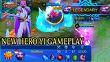 New Hero Yi Gameplay - Mobile Legends Bang Bang